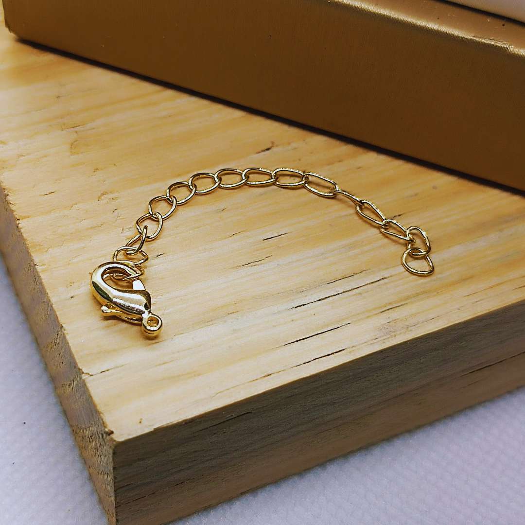 Cadena Extension por tramo Gold Filled 02 mm - Paquete de 1 Unidades