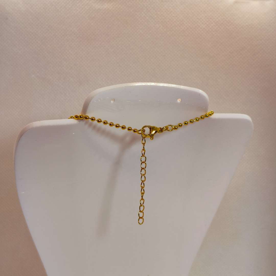 Cadena Con Broche Gold Filled Militar 02 mm - Paquete de 1 Unidades