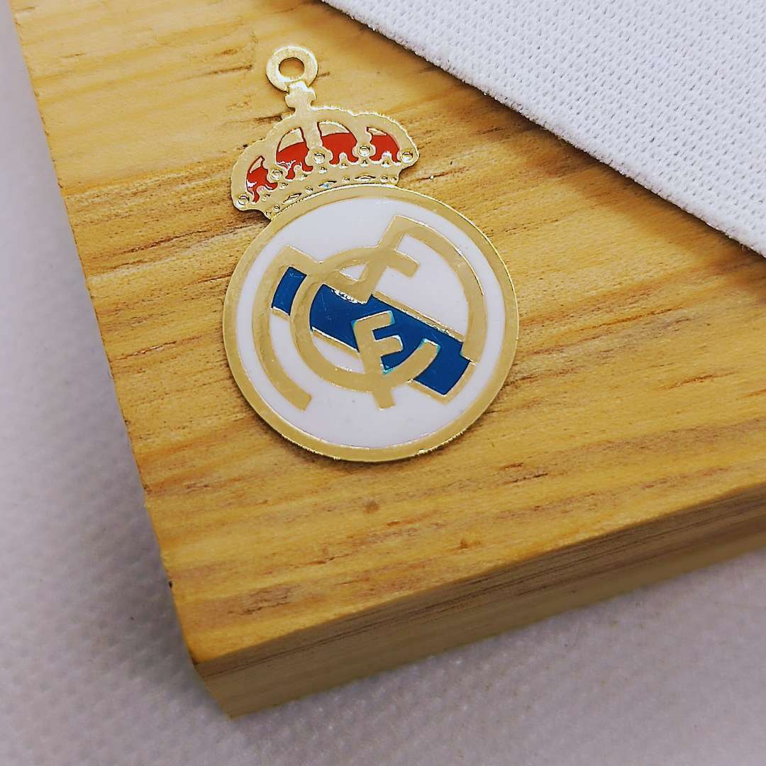 Dije Gold Filled Esmaltado Clubes de Futbol 20 mm - Paquete de 1 Unidades