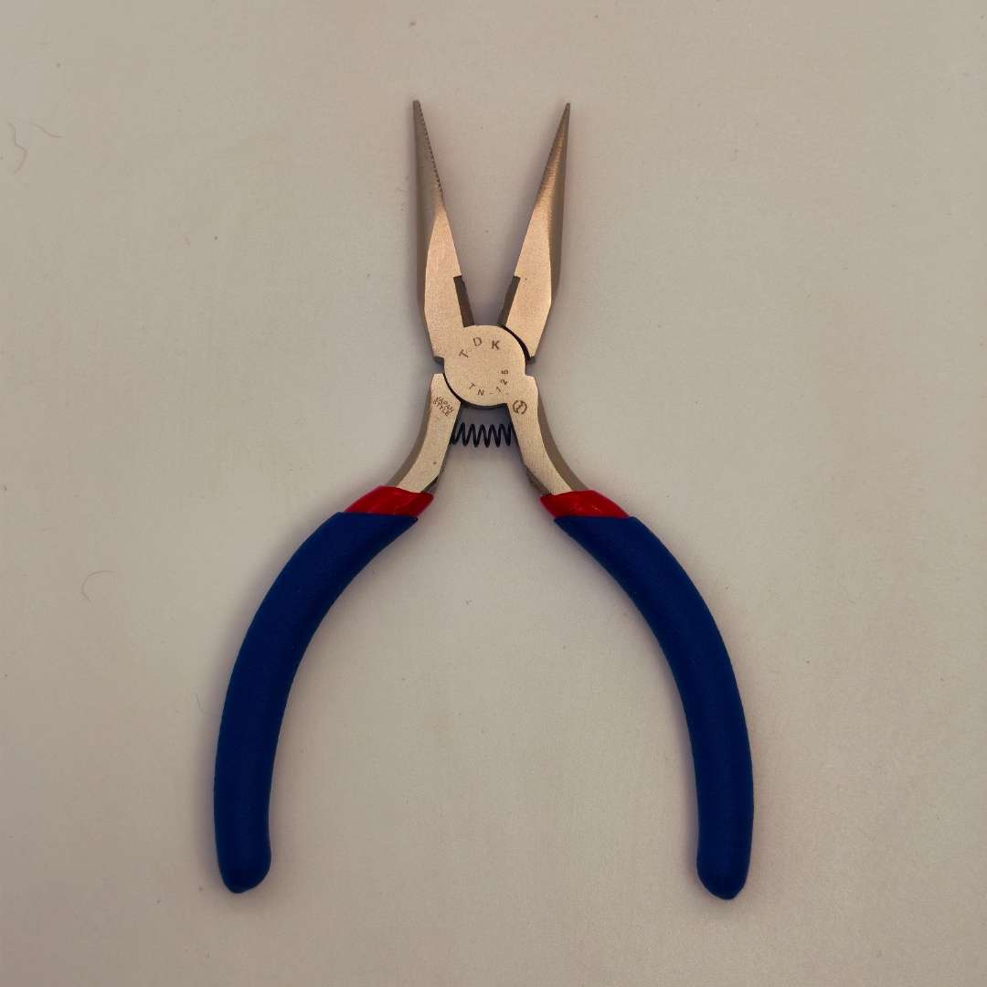 Pinza Metal Punta plana Recta - Paquete de 1 Unidades