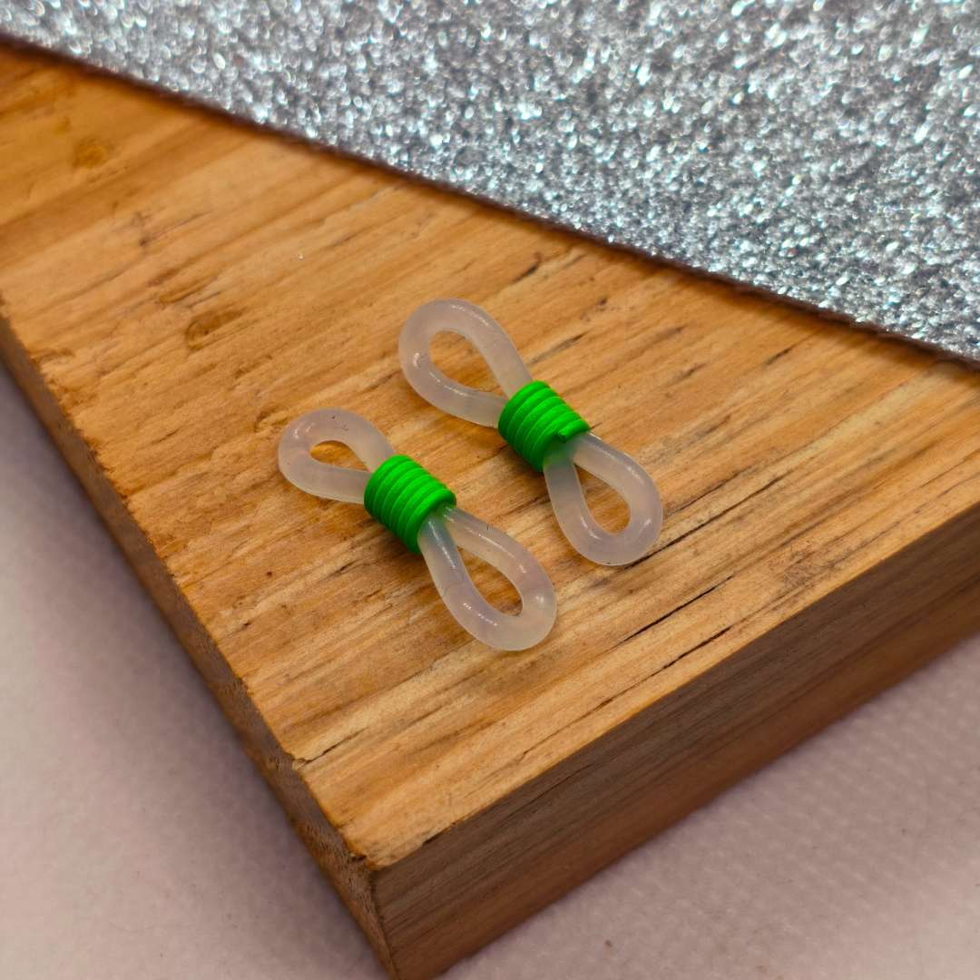 Sujetadores de Goma para Lentes 10 mm - Paquete de 2 Unidades