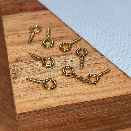 Alcayata Fantasia Cabeza Anillo 10 mm  -  Paquete de 50 Unidades