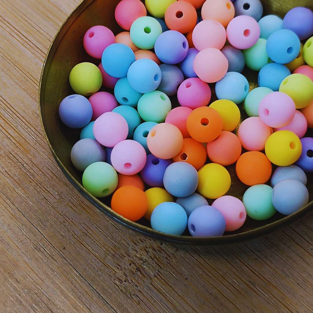 Balin Neopreno Esfera 08 mm  -  Paquete de 40 Unidades