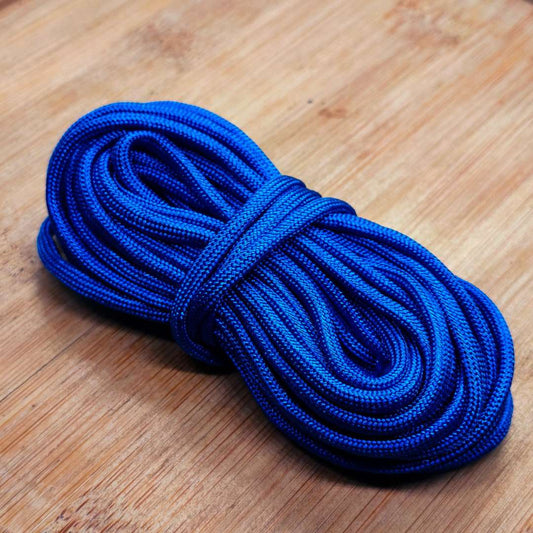 Cordon Paracord Unicolor Brillante 04 mm  -  Madeja de 7 Metros
