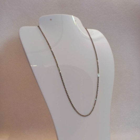 Cadena Con Broche y Aguja Gold Filled Extension 01 mm  -  Paquete de 1 Unidades