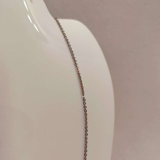 Cadena Con Broche y Aguja Gold Filled Extension 01 mm  -  Paquete de 1 Unidades