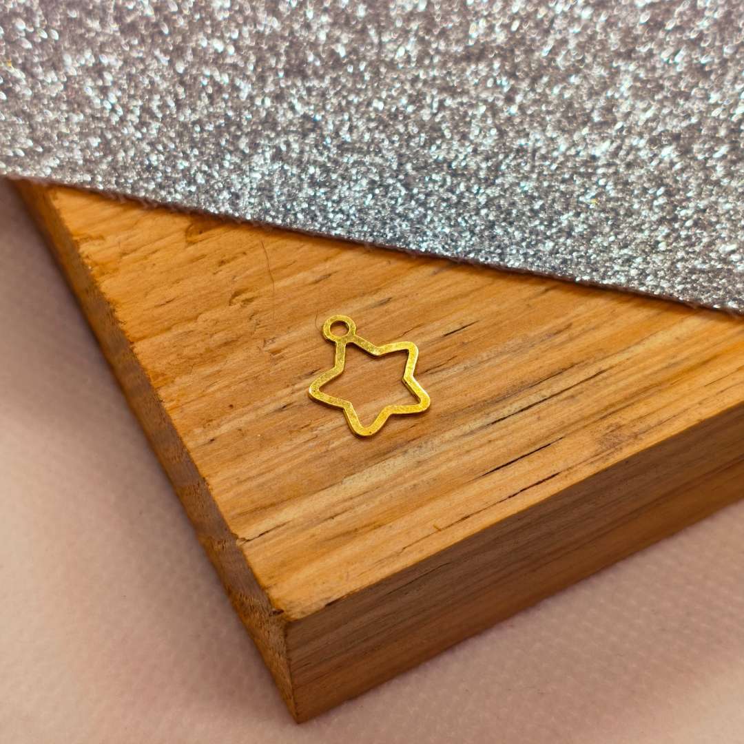 Dije Gold Filled Estrella 10 mm  -  Paquete de 1 Unidades