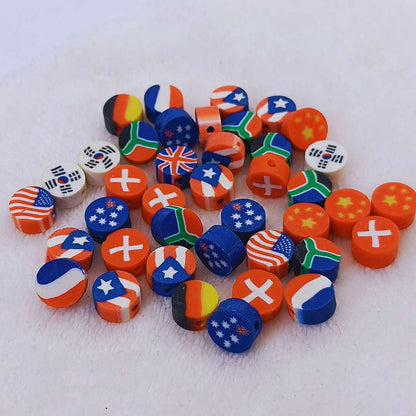 Pasador Fimo Figuras 10 mm  -  Tira de 39 Unidades