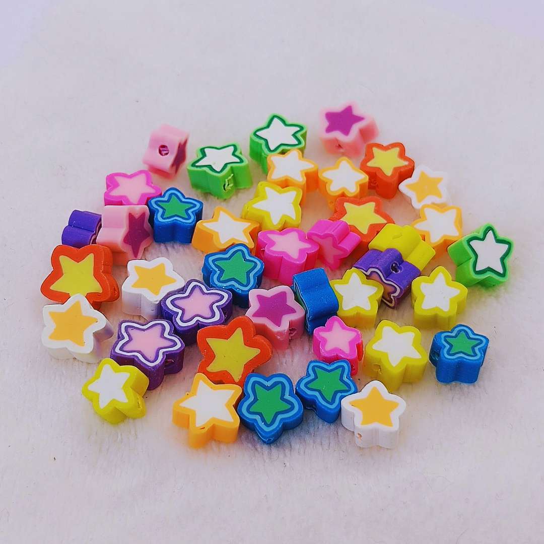 Pasador Fimo Figuras 10 mm  -  Tira de 39 Unidades