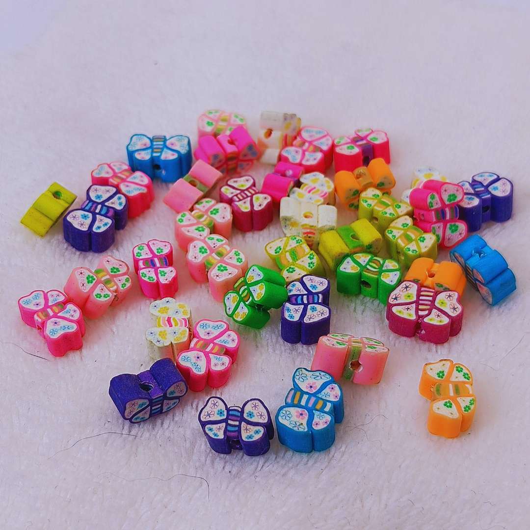 Pasador Fimo Figuras 10 mm  -  Tira de 39 Unidades