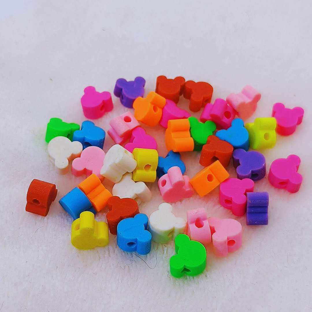 Pasador Fimo Figuras 10 mm  -  Tira de 39 Unidades