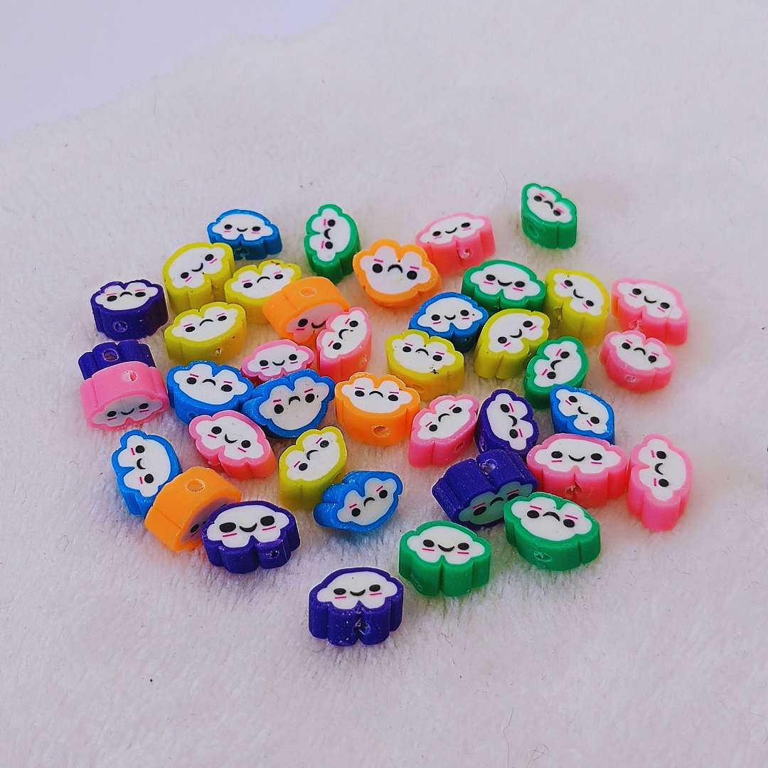 Pasador Fimo Figuras 10 mm  -  Tira de 39 Unidades