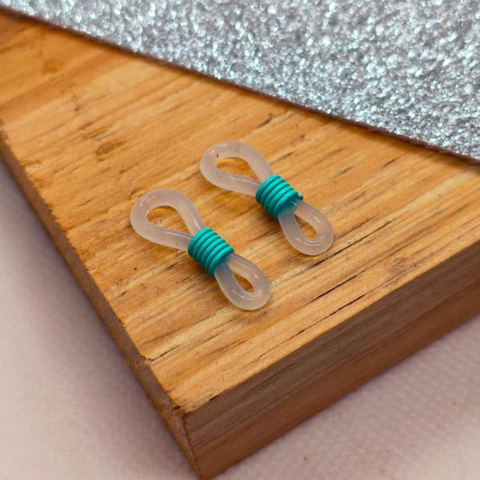 Sujetadores de Goma para Lentes 10 mm  -  Paquete de 2 Unidades