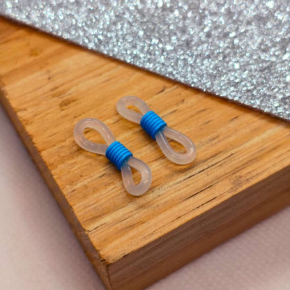 Sujetadores de Goma para Lentes 10 mm  -  Paquete de 2 Unidades