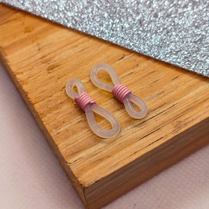 Sujetadores de Goma para Lentes 10 mm  -  Paquete de 2 Unidades