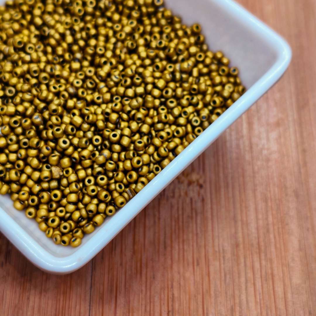 Mostacilla Metalizado 02 mm  -  Paquete de 50 gr
