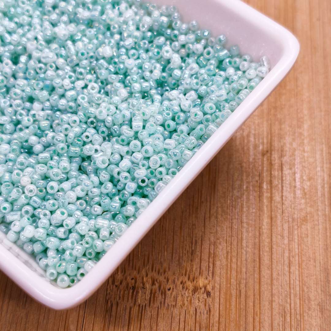 Mostacilla Perlada 02 mm  -  Paquete de 50 gr