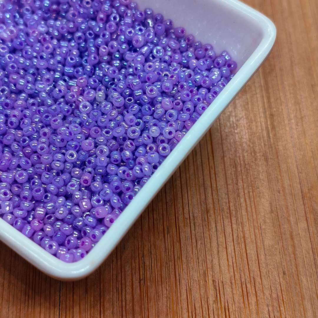Mostacilla Perlada 02 mm  -  Paquete de 50 gr