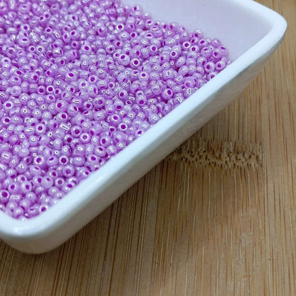 Mostacilla Perlada 02 mm  -  Paquete de 50 gr