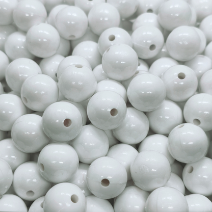 Pasador Acrilico Esfera Chicle Brillante 15 mm - Paquete de 12 Unidades