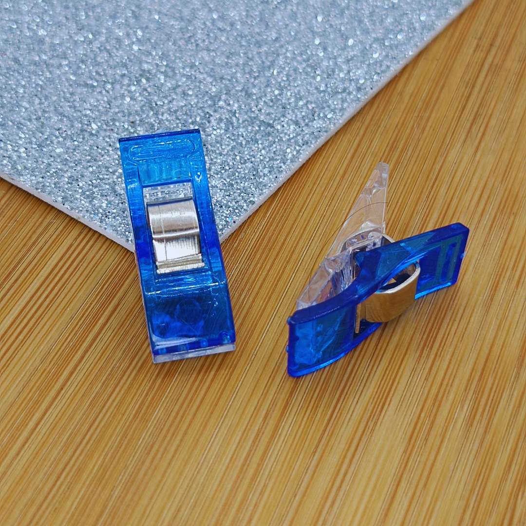 Pinza Acrilico Para Costura 10 x 25 mm  -  Paquete de 2 Unidades