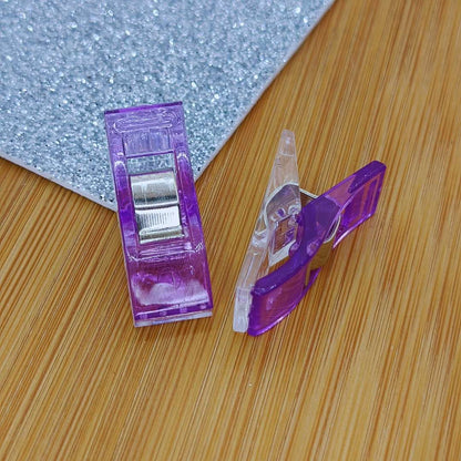 Pinza Acrilico Para Costura 10 x 25 mm  -  Paquete de 2 Unidades