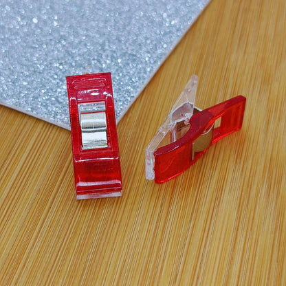Pinza Acrilico Para Costura 10 x 25 mm  -  Paquete de 2 Unidades