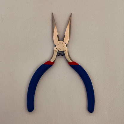 Pinza Metal Punta plana Recta  -  Paquete de 1 Unidades