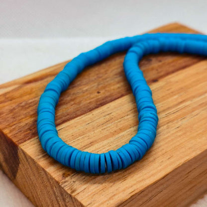 Pucas Fimo Unicolor 06 mm  -  Tira de 40 cm