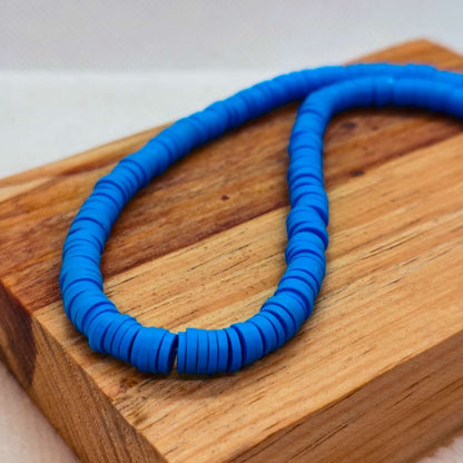 Pucas Fimo Unicolor 06 mm  -  Tira de 40 cm