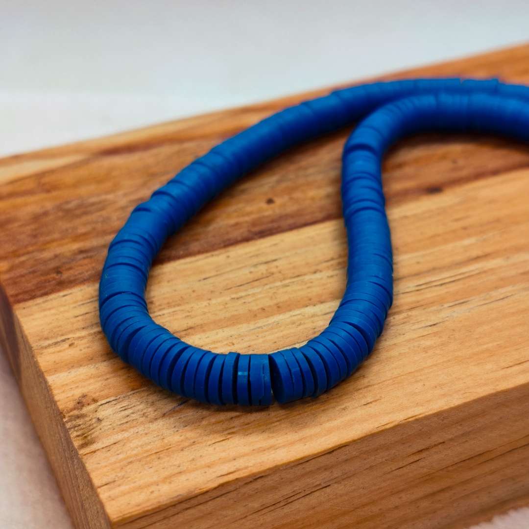 Pucas Fimo Unicolor 06 mm  -  Tira de 40 cm