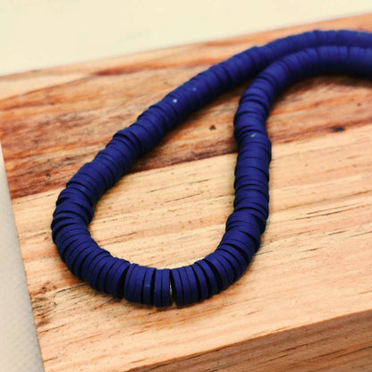 Pucas Fimo Unicolor 06 mm  -  Tira de 40 cm