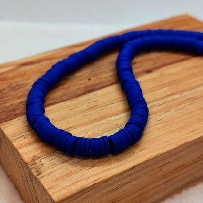 Pucas Fimo Unicolor 06 mm  -  Tira de 40 cm