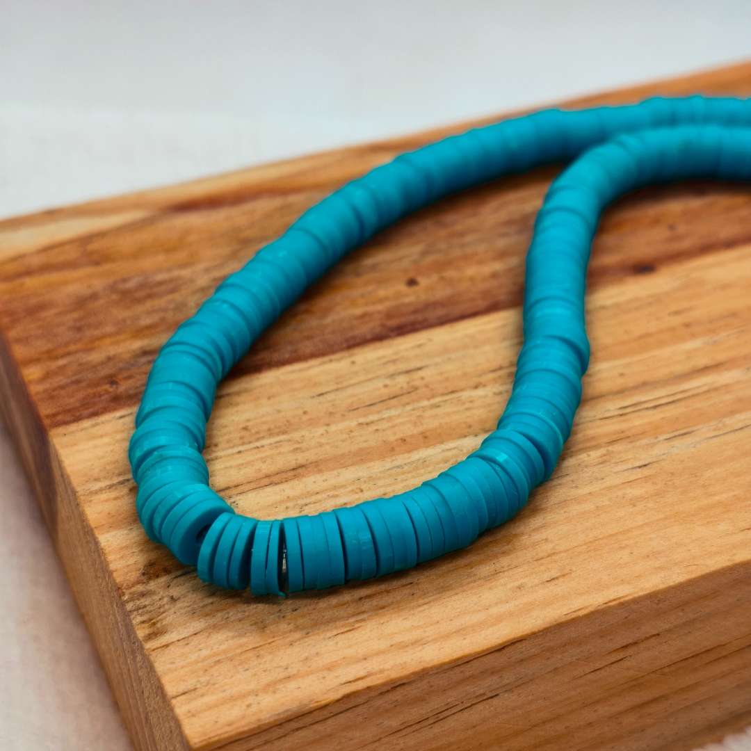 Pucas Fimo Unicolor 06 mm  -  Tira de 40 cm