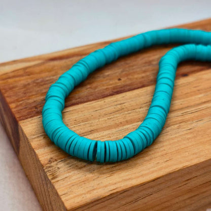 Pucas Fimo Unicolor 06 mm  -  Tira de 40 cm