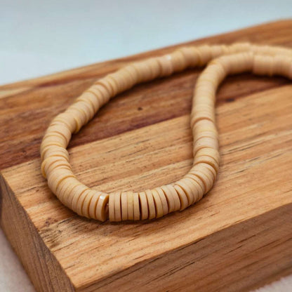 Pucas Fimo Unicolor 06 mm  -  Tira de 40 cm