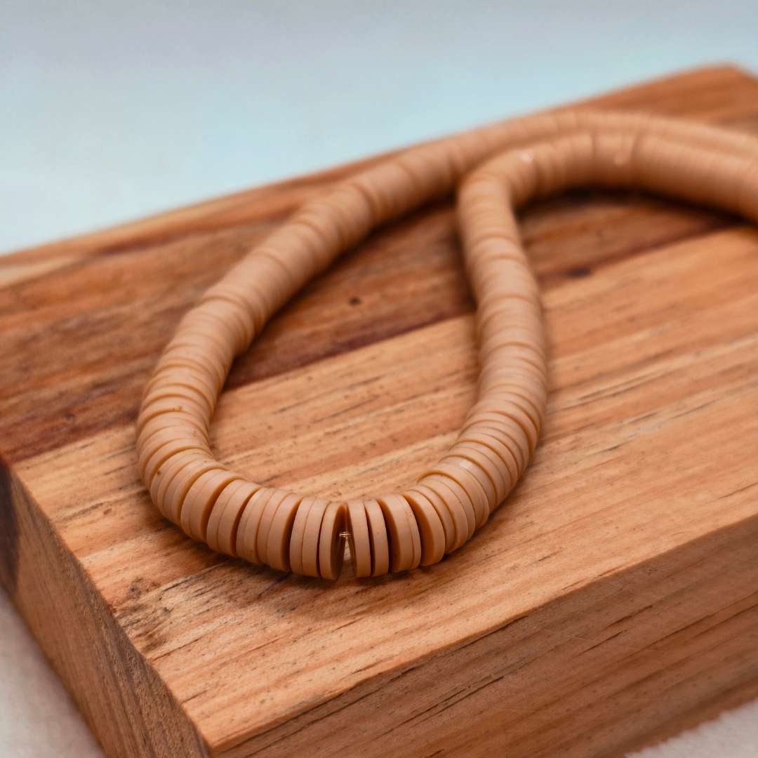 Pucas Fimo Unicolor 06 mm  -  Tira de 40 cm