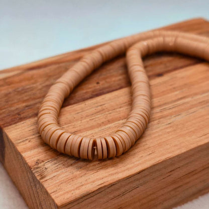 Pucas Fimo Unicolor 06 mm  -  Tira de 40 cm