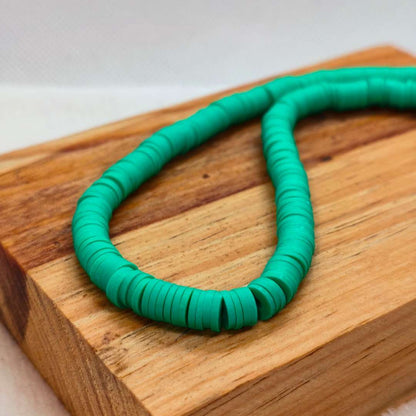 Pucas Fimo Unicolor 06 mm  -  Tira de 40 cm