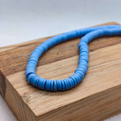 Pucas Fimo Unicolor 06 mm  -  Tira de 40 cm