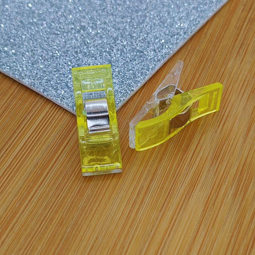 Pinza Acrilico Para Costura 10 x 25 mm  -  Paquete de 2 Unidades