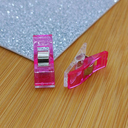 Pinza Acrilico Para Costura 10 x 25 mm  -  Paquete de 2 Unidades