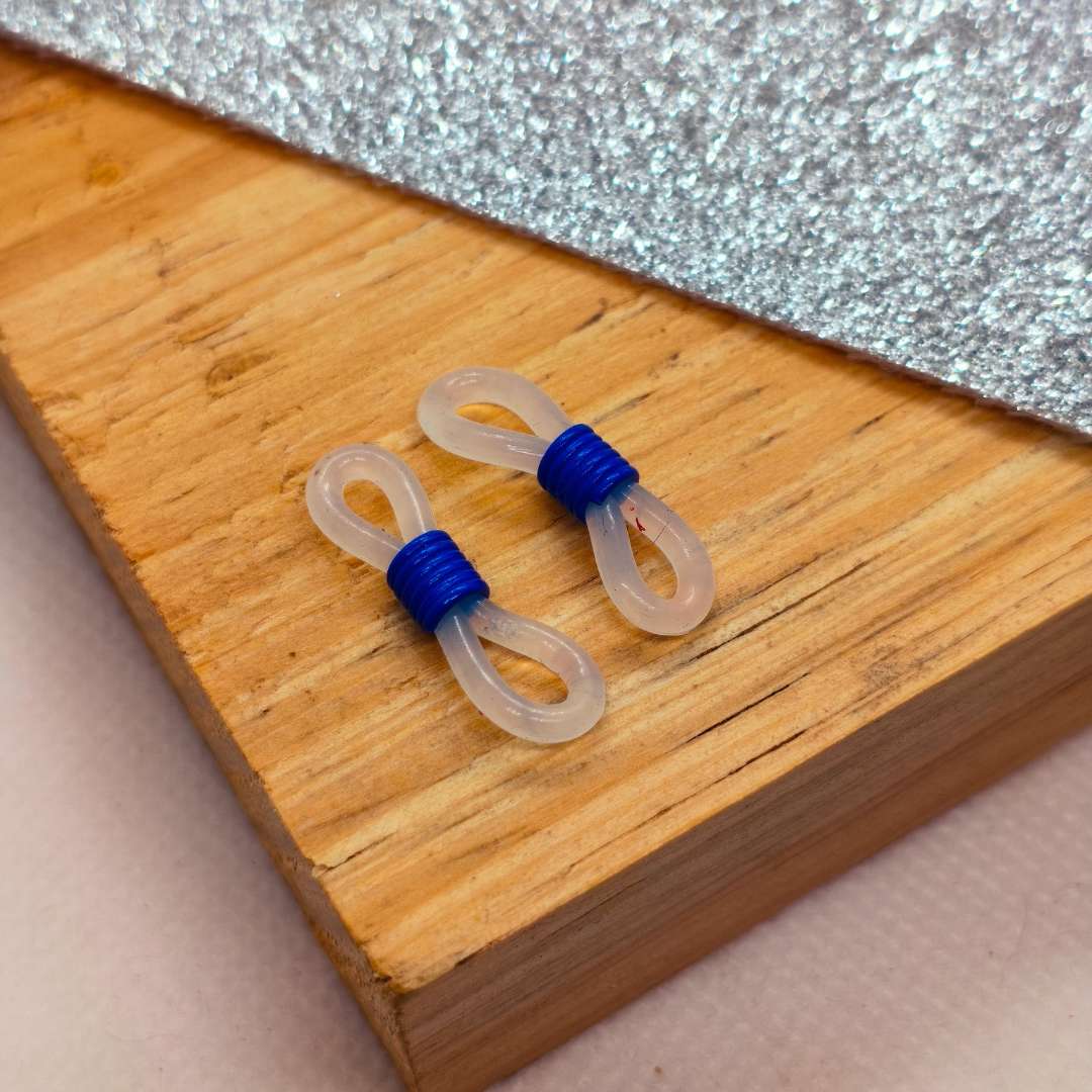 Sujetadores de Goma para Lentes 10 mm  -  Paquete de 2 Unidades