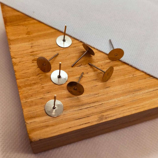 Topo Puya Fantasia Base Plana 10 mm  -  Paquete de 4800 Unidades